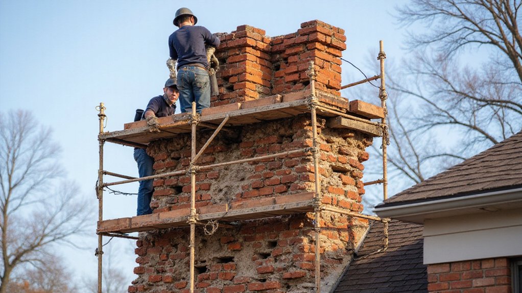 How to Restore a Brick Chimney Before Winter Hits